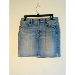 LOFT Women's Blue Denim Skirt Size 6/28